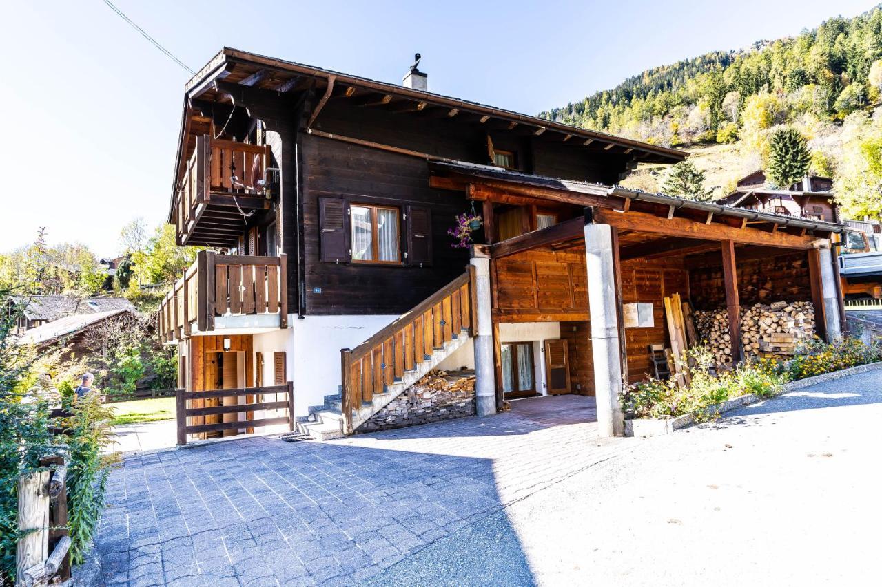 Haus Birchi, Fiesch 3.5-Zimmerwohnung Birchi Buitenkant foto