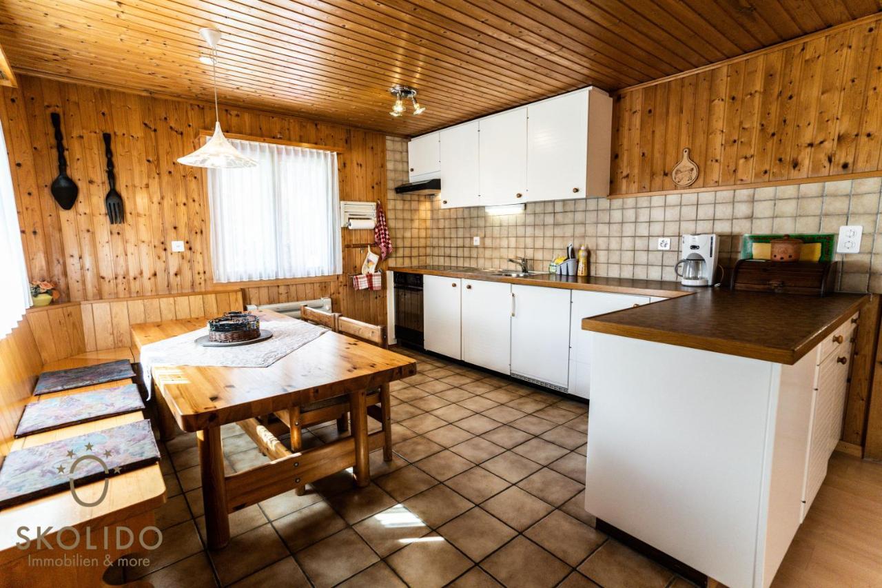 Haus Birchi, Fiesch 3.5-Zimmerwohnung Birchi Buitenkant foto